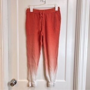 Young Fabulous and Broke Orange Ombre Joggers